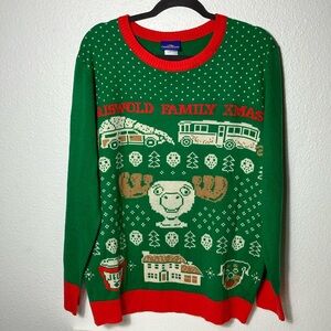 National Lampoon's Christmas Vacation GRISWOLD FAMILY CHRISTMAS Sweater Size L